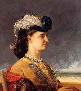 Gustave Courbet Portrait of Countess Karoly painting